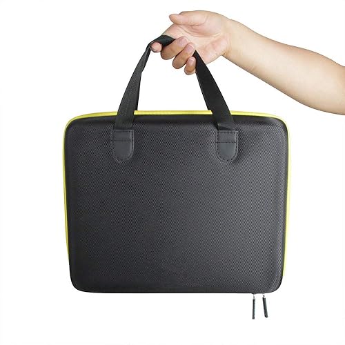 Miniatura 6 de Anleo DEWALT DCC020IB - Funda de viaje para inflador máximo de 20 V con batería (negro exterior + amarillo interior) Exterior Negro + Amarillo