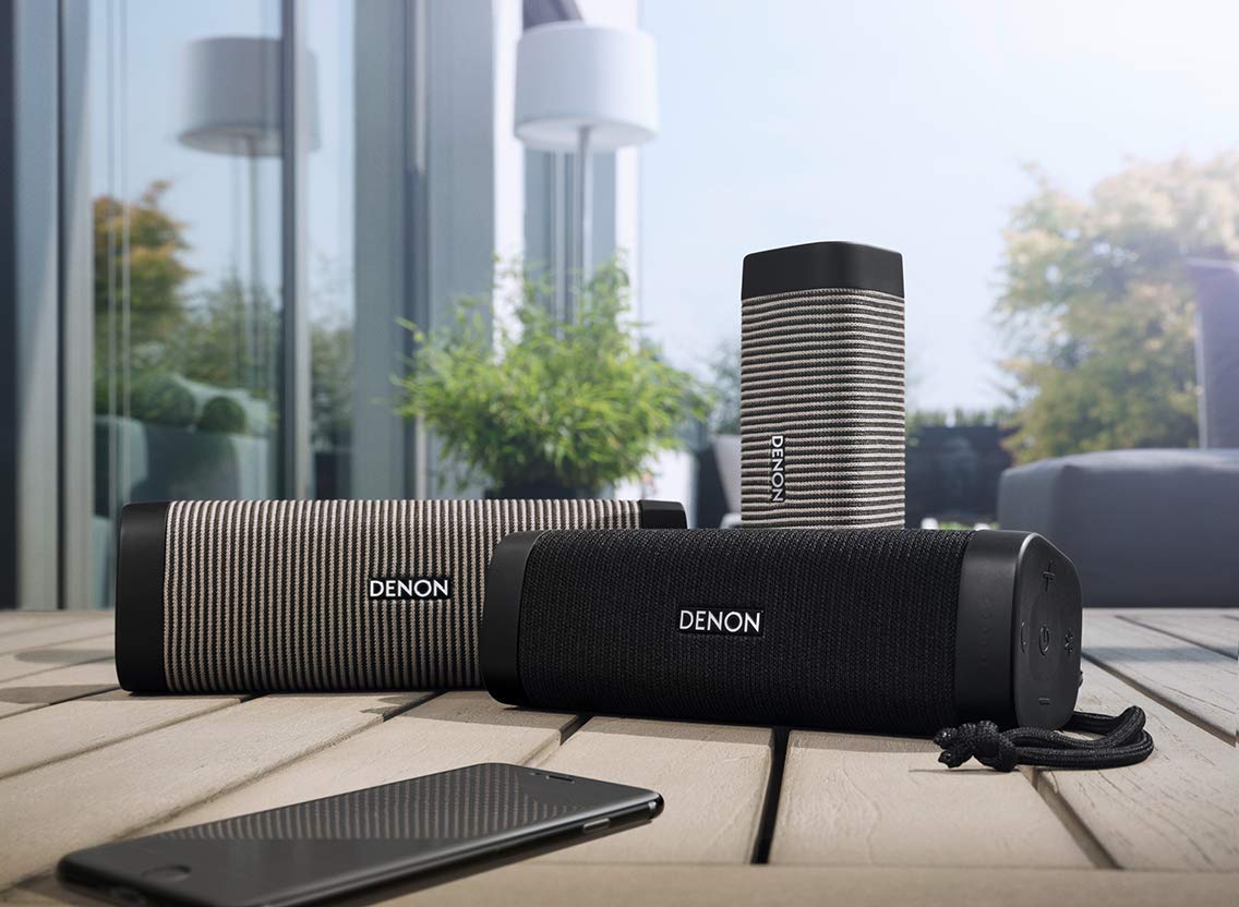 Denon DSB-250BT Envaya Portable Premium Bluetooth Speaker - Black