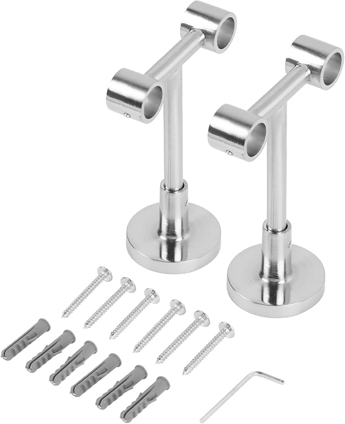 Ventanara® Deckenhalterung Gardinenstange doppelt für 16 mm Durchmesser 2er Set Ventanara® Deckenhalterung Gardinenstange doppelt für 16 mm Durchmesser 2er Set