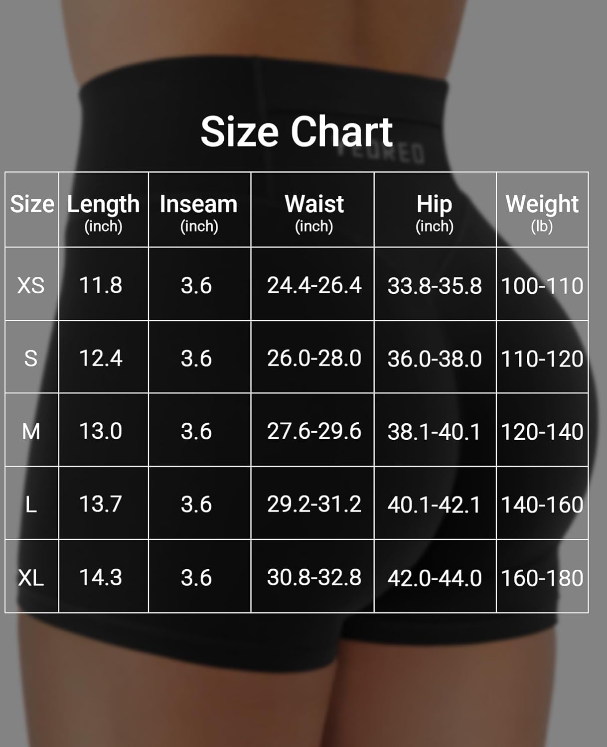 YEOREO Hidden Scrunch Workout Shorts with Pocket 3.5'' Inseam High Waist Gym Yoga Shorts - Image 6