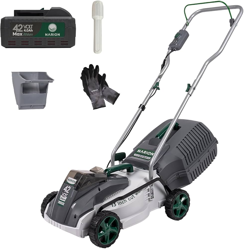 ナリオン　４２v コードレス草刈機 Amazon.co.jp: NARION（ナリオン）42V 充電式芝刈り機 刈払機