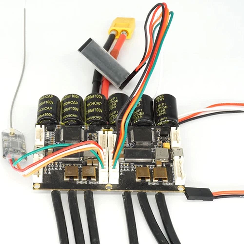 Elektro-Fernbedienung, Kabellos, VX1, Ergonomisches Design mit Cruise-Modus für Selbstgebaute Elektro-Skateboards, ABS-Material, 1 Einheit