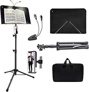 Sheet Music Stand with Light