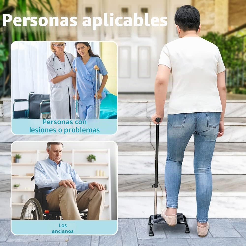 Bastones Para Escaleras Para Mayores, Bastones De Paseo De Medio Paseo, Dispositivos Para Escaleras Para Mayores, Ayuda Para Estar De Pie