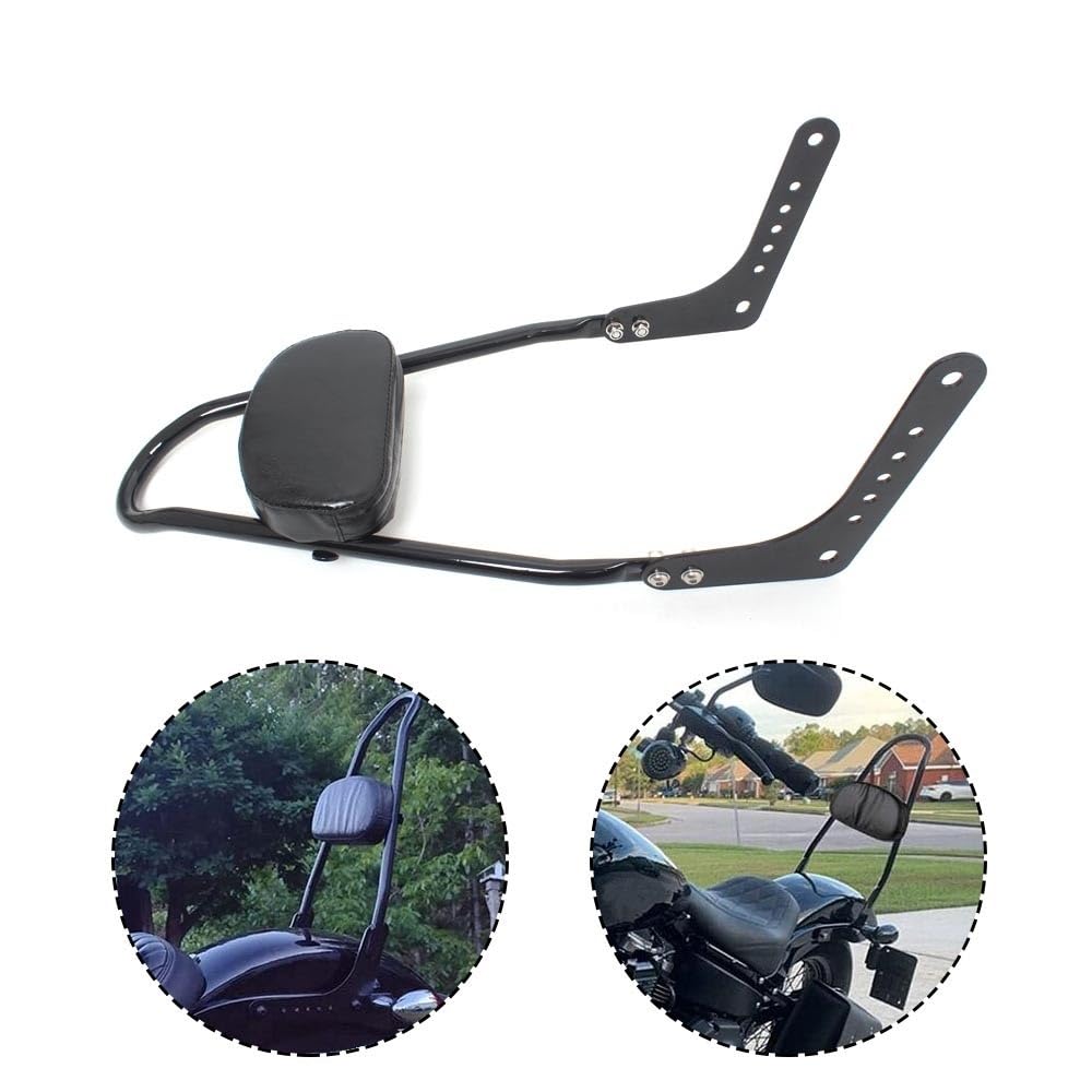 Motorcycle Passager Arrière Coussin de dossier passager amovible pour moto pour Softail pour Low Rider pour Deluxe pour Heritage pour Slim pour Street Bob 2018 et plus