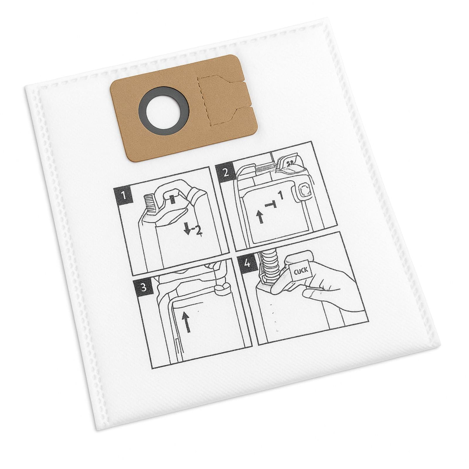 10 Vlies-Staubsaugerbeutel für Kärcher CV 30/2 Bp Anniversary Edition