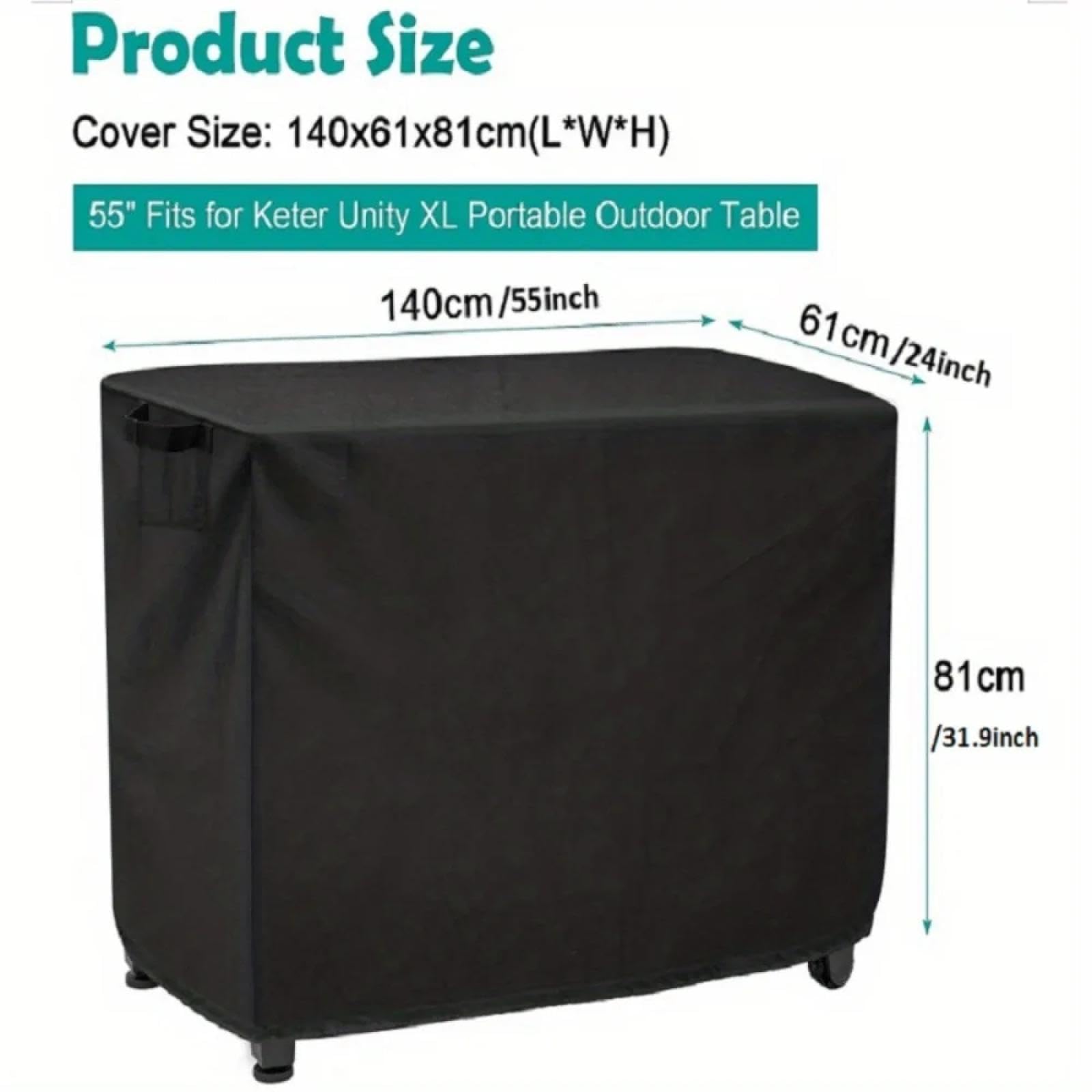 Garten-Sofabezüge, 130 x 120 x 85 cm (L x B x H), wasserdichte Sitzbank-Abdeckung, Sitz-, Couch-Schutzbezüge, Rattan, Terrassenmöbel, 420D-Oxford-Gewebe, rechteckig