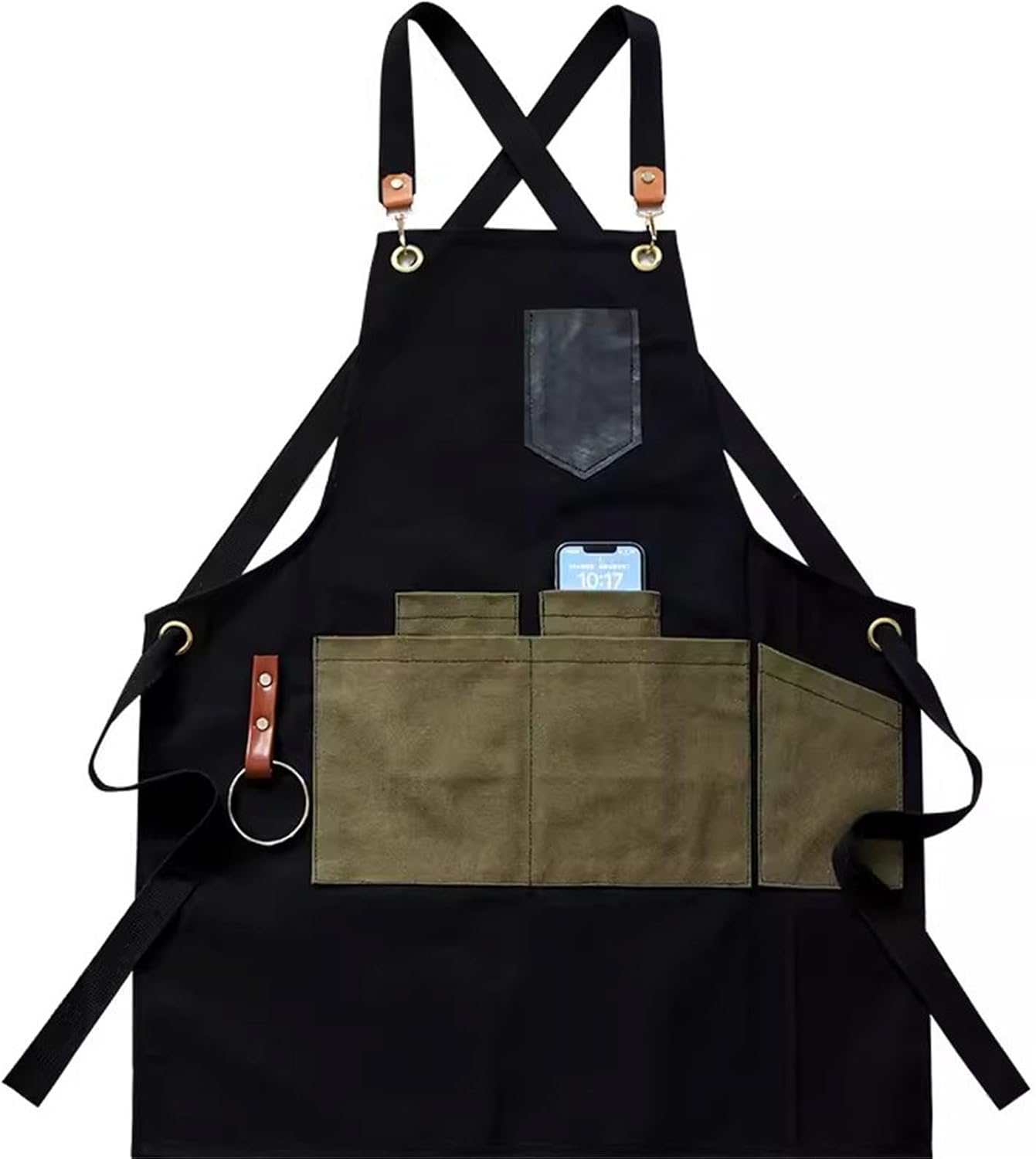 Tool Apron Japanese Wearable Canvas Apron Baking Kitchen for Gardening Baking Working