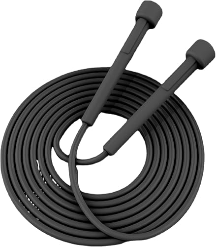 Cuerda de saltar, Jumprope, cuerda de salto de plástico ajustable, ejercicios aeróbicos de fitness, resistencia de entrenamiento de velocidad, para