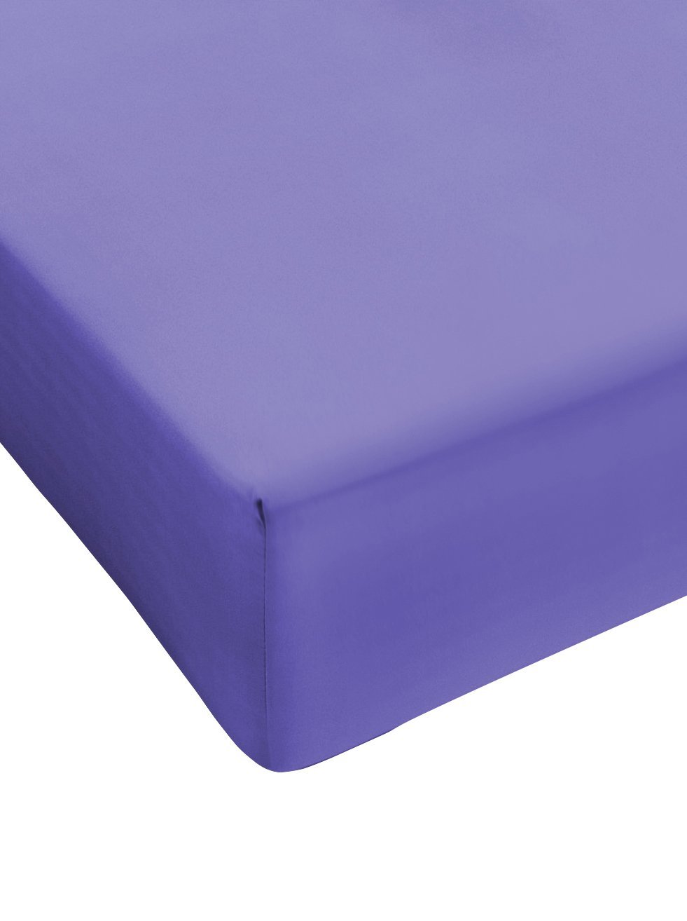 Drap king size violet 180x200 cm fini les draps trop courts pour lit