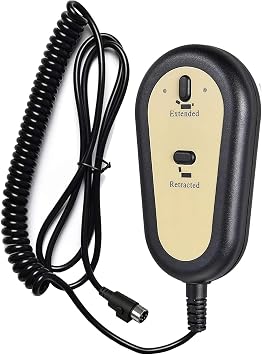 2 Button Remote Electric Recliner Manual Control Controller,5 Pin Plug | 2 Button 5 Pin Remote Electric Recliner Manual Control Controller,Replacement Fixed Okin Limoss Power Recliner Lift Chair