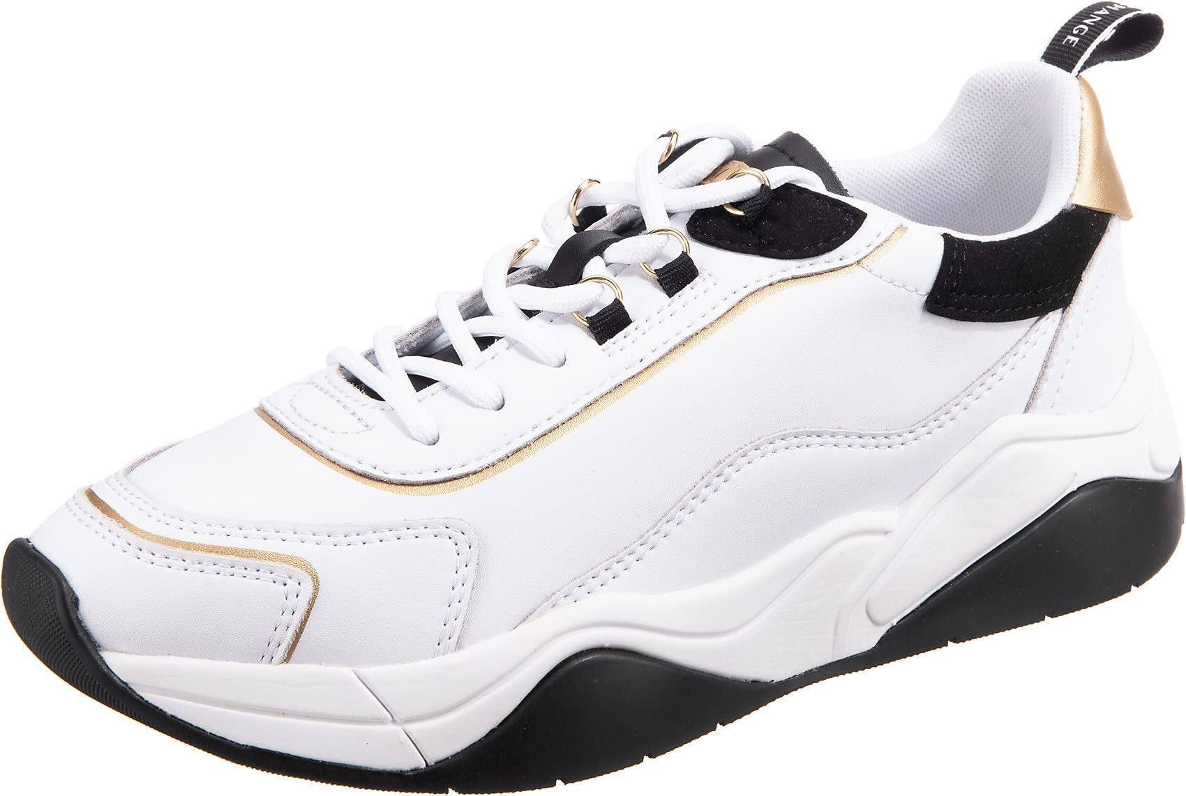 Baskets en Cuir Lisse Blanc Armani Exchange le Confort Urbain Anti-Fatigue - 8