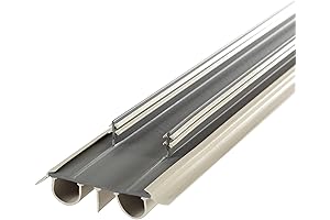 M-D Building Products 36 in. Beige Vinyl Exterior Door Bottom Weatherstrip Concealed Kerf/Channel Fit