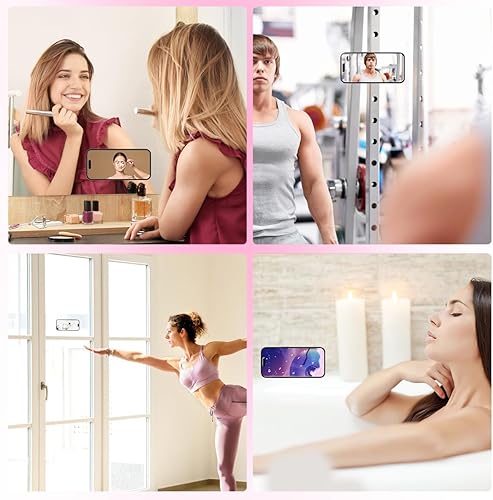 Miniatura 6 de Soporte para tarjetas de teléfono con ventosa, soporte de tarjeta de teléfono con ventosa, tarjetero para teléfono, billetera de teléfono con