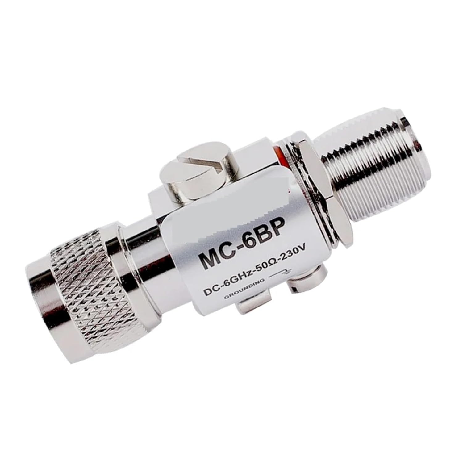 MC-6BP Surge Arrester N-Type Power Supply Protector for Communication Surge Arrester, Surge Protector N-Type Surge Protector.