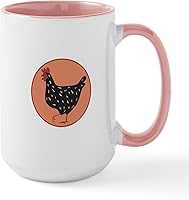 Vista 26 de CafePress Chicken Whisperer - Taza grande de cerámica (15.0 fl oz)