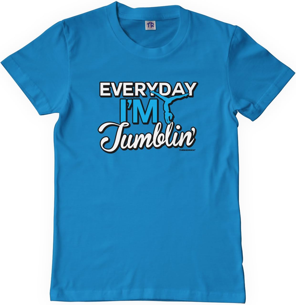Threadrock Big Girls' Everyday I'm Tumblin' Youth T-Shirt