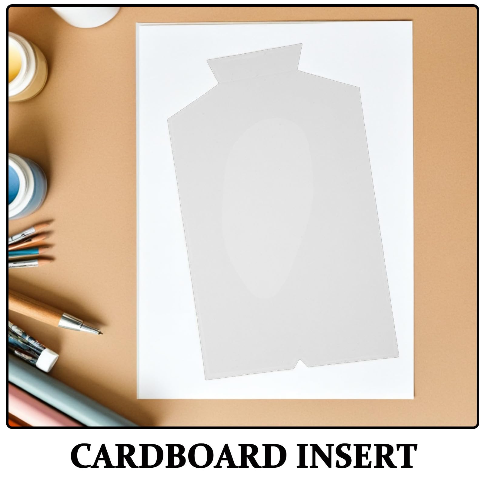 OSALADI 50pcs Inserts en Carton Blanc pour Chemises, Matériau Léger Antirides, Format 36x22 Cm, pour Emballage et Organisation des Vêtements Homme et Femme