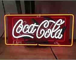 オリジナル　ネオンサイン　オーダー　アメリカン　雑貨風　ネオン オウム　コーラ風 ネオンサイン オープン看板 ZIMA / Coca-Cola