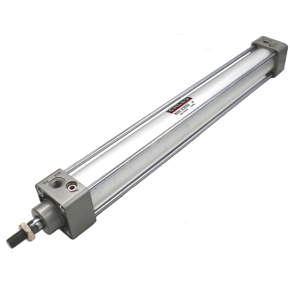 Heschen Pneumatic Standard Cylinder SC 32-350 PT1/8 port 32mm(1 1/4 inch) Bore 350mm(14 inch) Stroke Single Rod Double Action