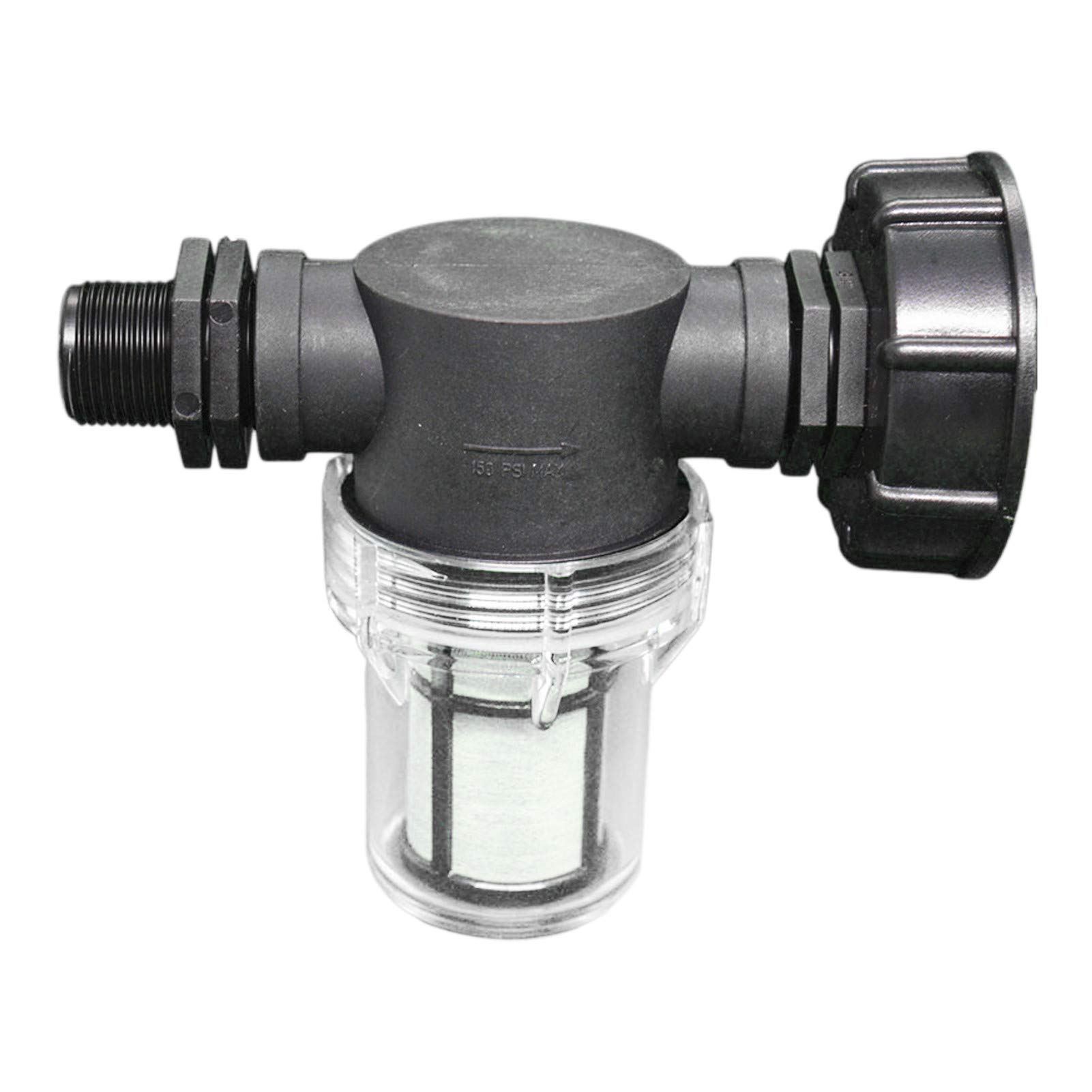 Raccord Cuve 1000 L S60x6 Adaptateur Réservoir IBC 3/4" Fil extérieur