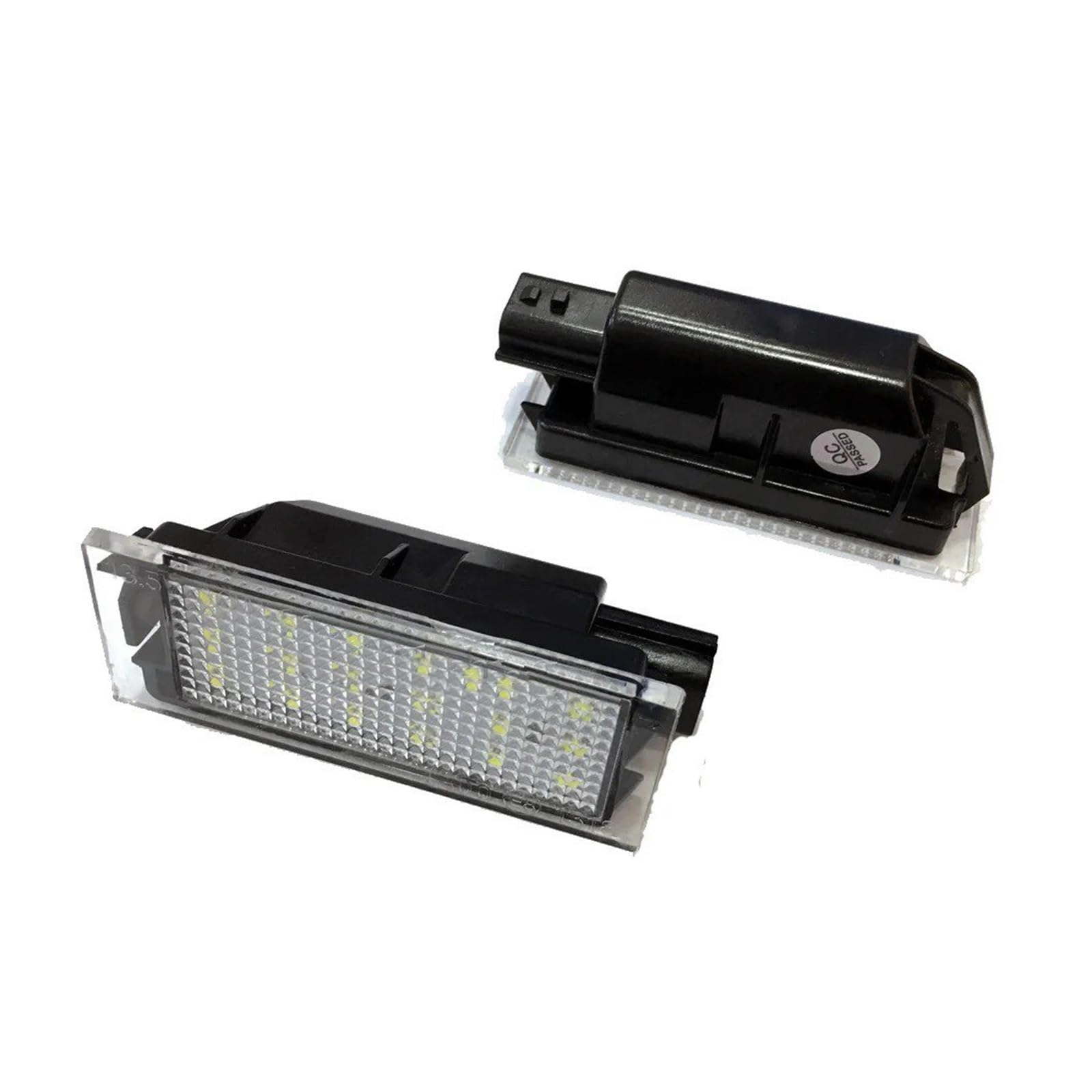 Luci Targa Per Smart Fortwo Forfour 453 OEM #4159062300 Tag Lampada Luci Di Parcheggio Auto LED Numero Luce Targa