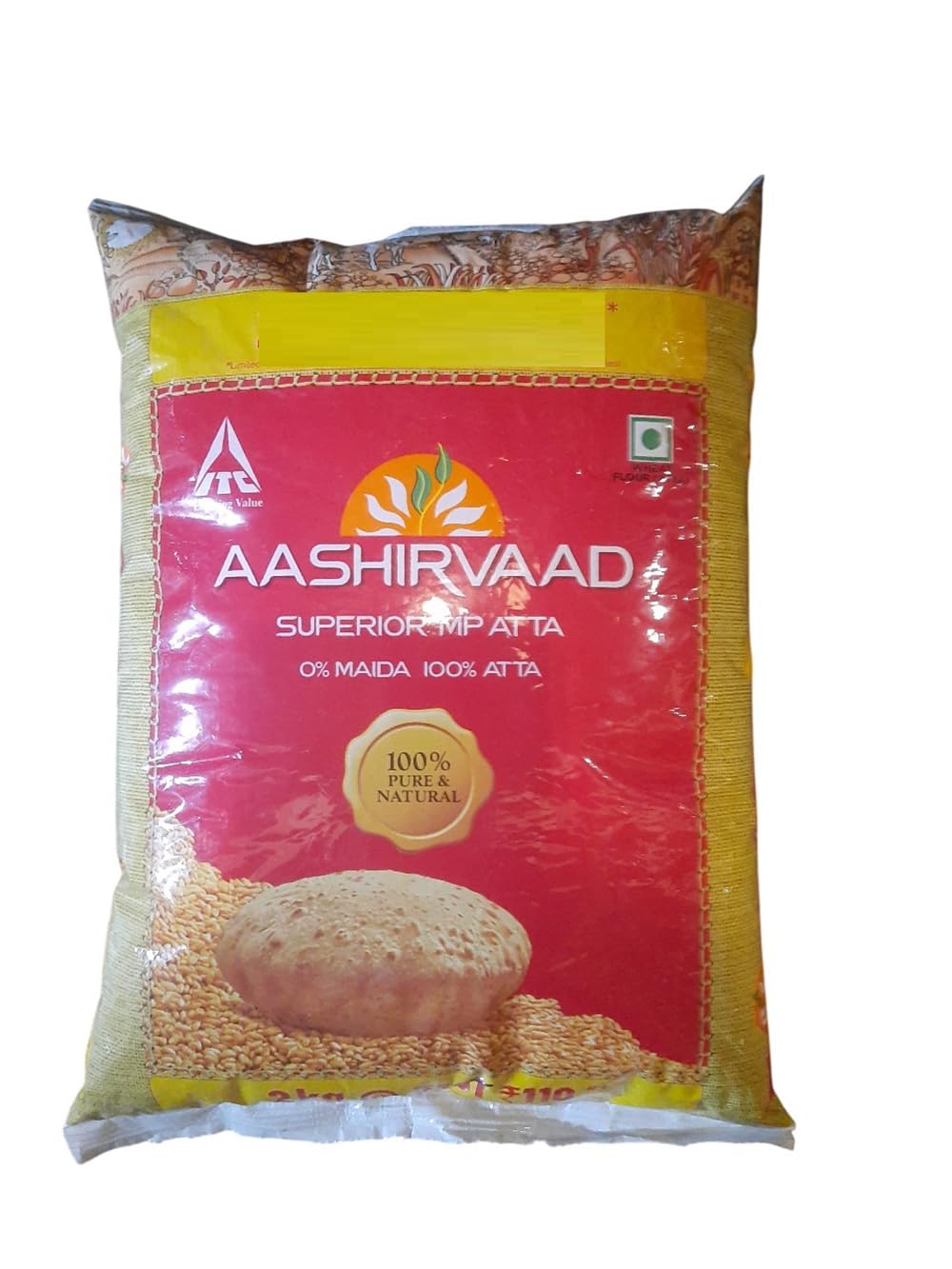 Aashirvaad Superior MP Wheat Atta, 2 kg