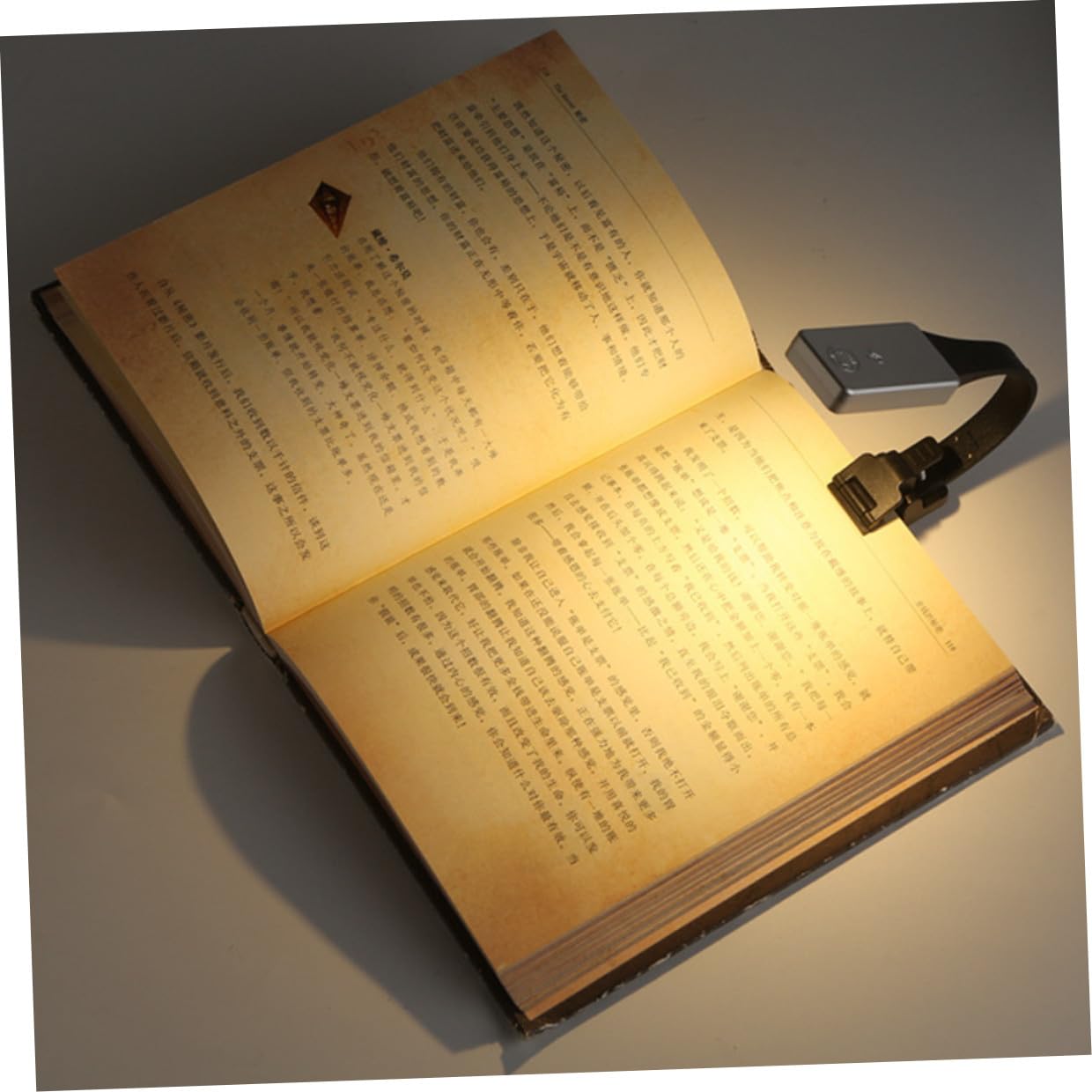 Lampada da Lettura LED Clip Magnetica, Ricaricabile Usb, Acrilico, 250mah, Portatile per Libri e Uso Notturno