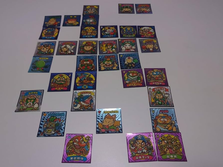 Amazon.co.jp: ビックリマン シール 2次元コード付 復刻シール まとめ