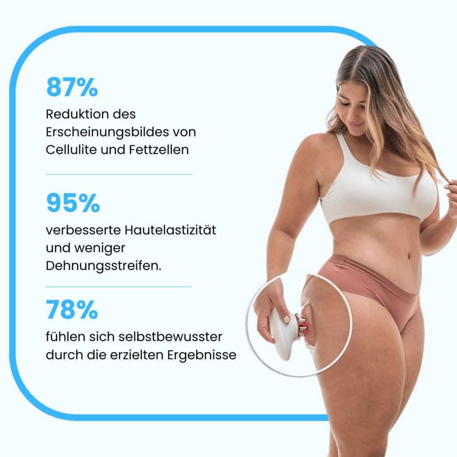 Cellugone 3.0 - sichtbar glattere Haut & definiertere Konturen in wenigen Wochen，Drei-in-Eins-Massagegerät mit Schröpfmassage, EMS und Rotlichttherapie-Funktionen