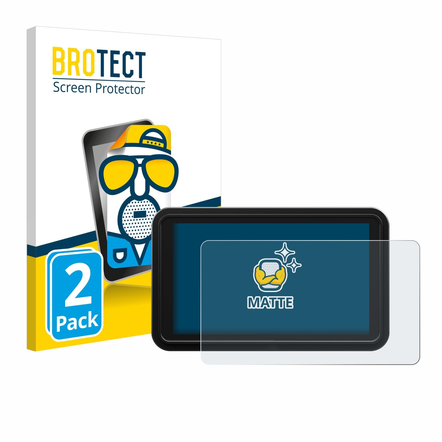 Brotect Pellicola Protettiva Opaca Anti-Riflesso Per Atomos Shinobi SDI - Confezione Da 2 Pezzi, Made In Germany, Anti-Impronta - 5