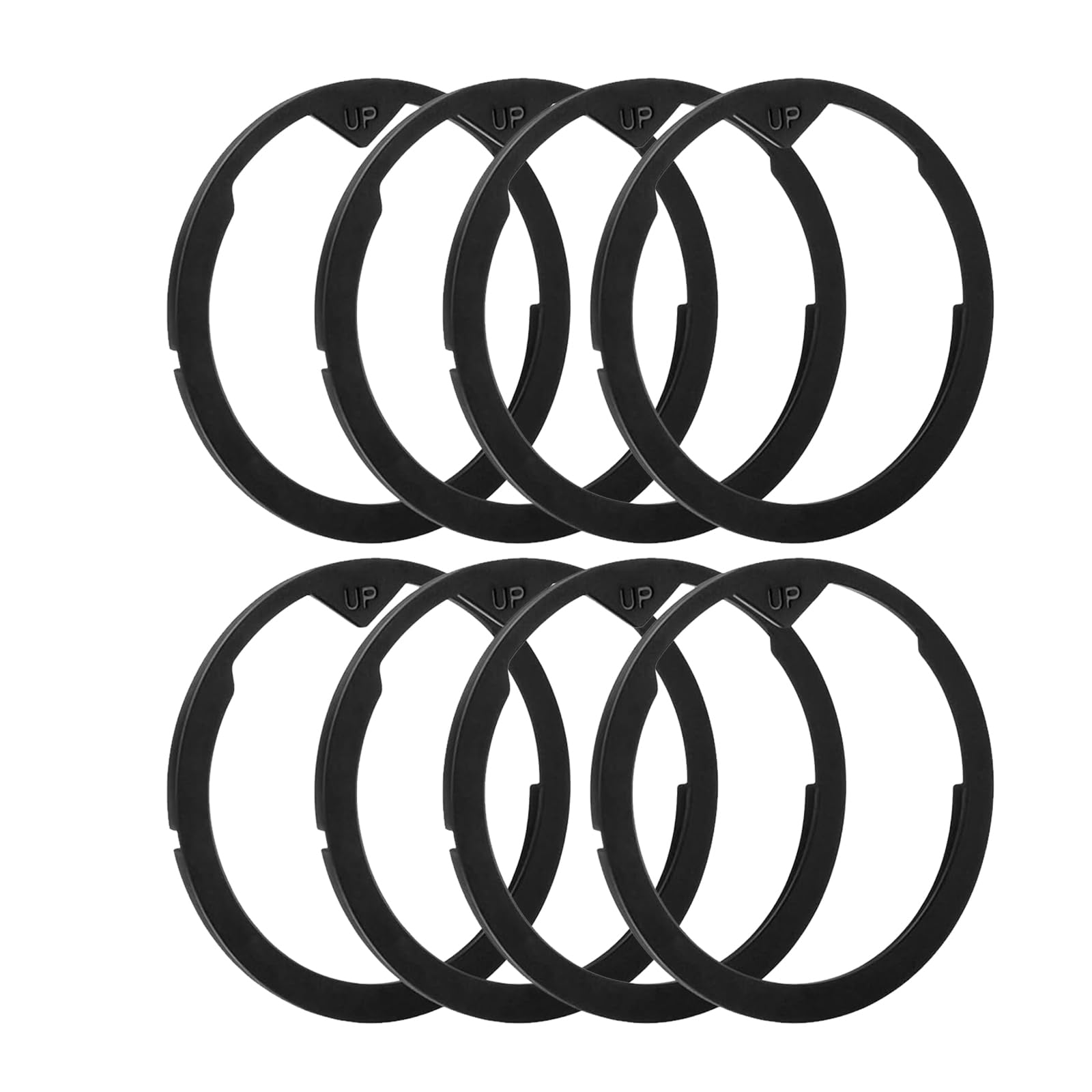 Jazuaiao Of 8 Silicone Replacement Rings for Coffee Maker Leak Proof Grinder Parts Espresso Machine Accessory Leak Proof Seal
