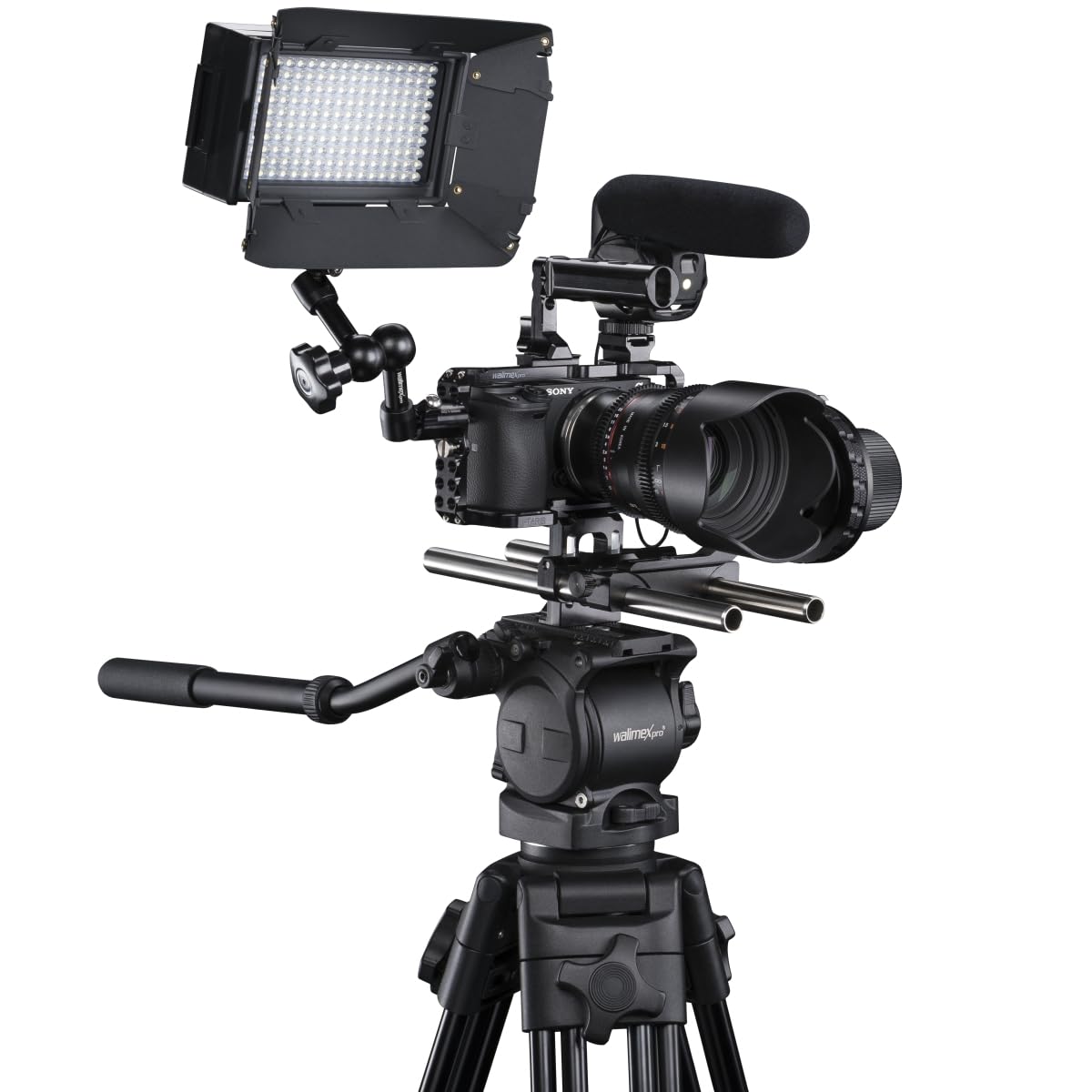 Walimex Pro Aptaris Cage-System (geeignet für Sony Alpha 6000 / 6300 / 6500, Sony Nex-Serie)
