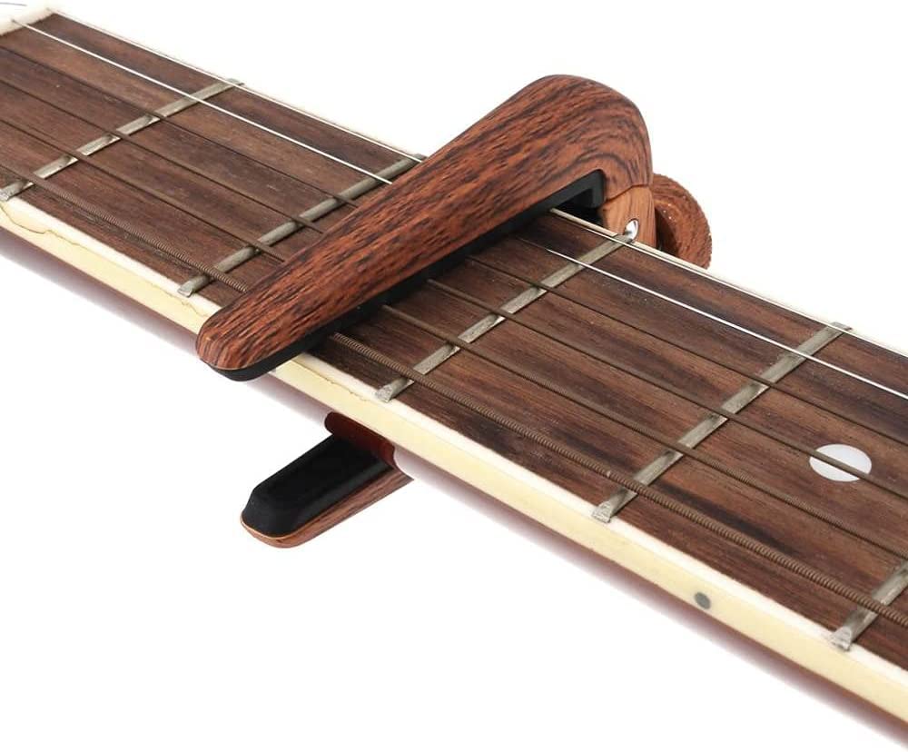 Certificazione di sicurezza Certificazione di Sicurezza Capotasto for Chitarra Professionale for Ukulele, Capotasto for Chitarra Regolabile in Lega di Zinco, for Chitarra Classica Acustica e Capotasto