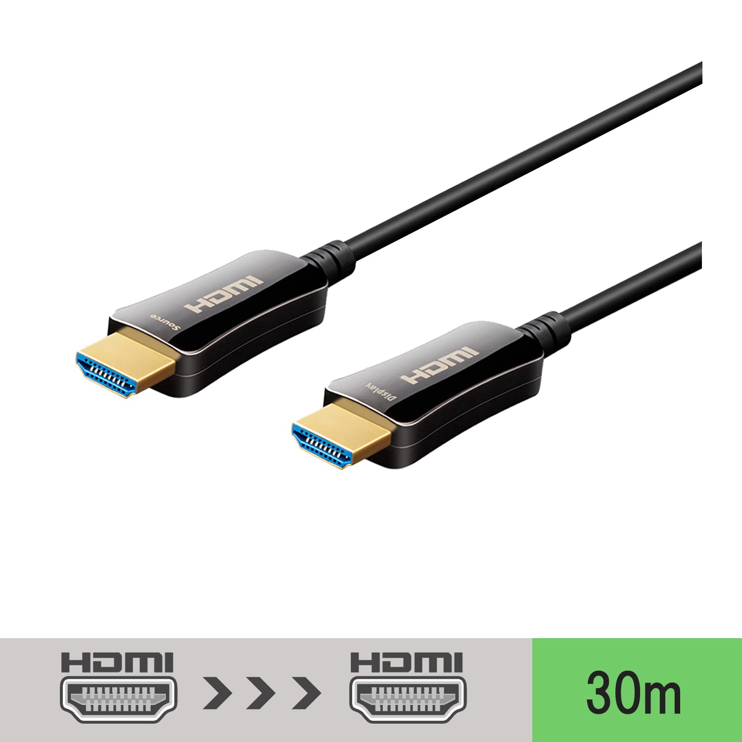 Amazon | 光ファイバー 4K Ultra HDMIケーブル 30m Ultre HD