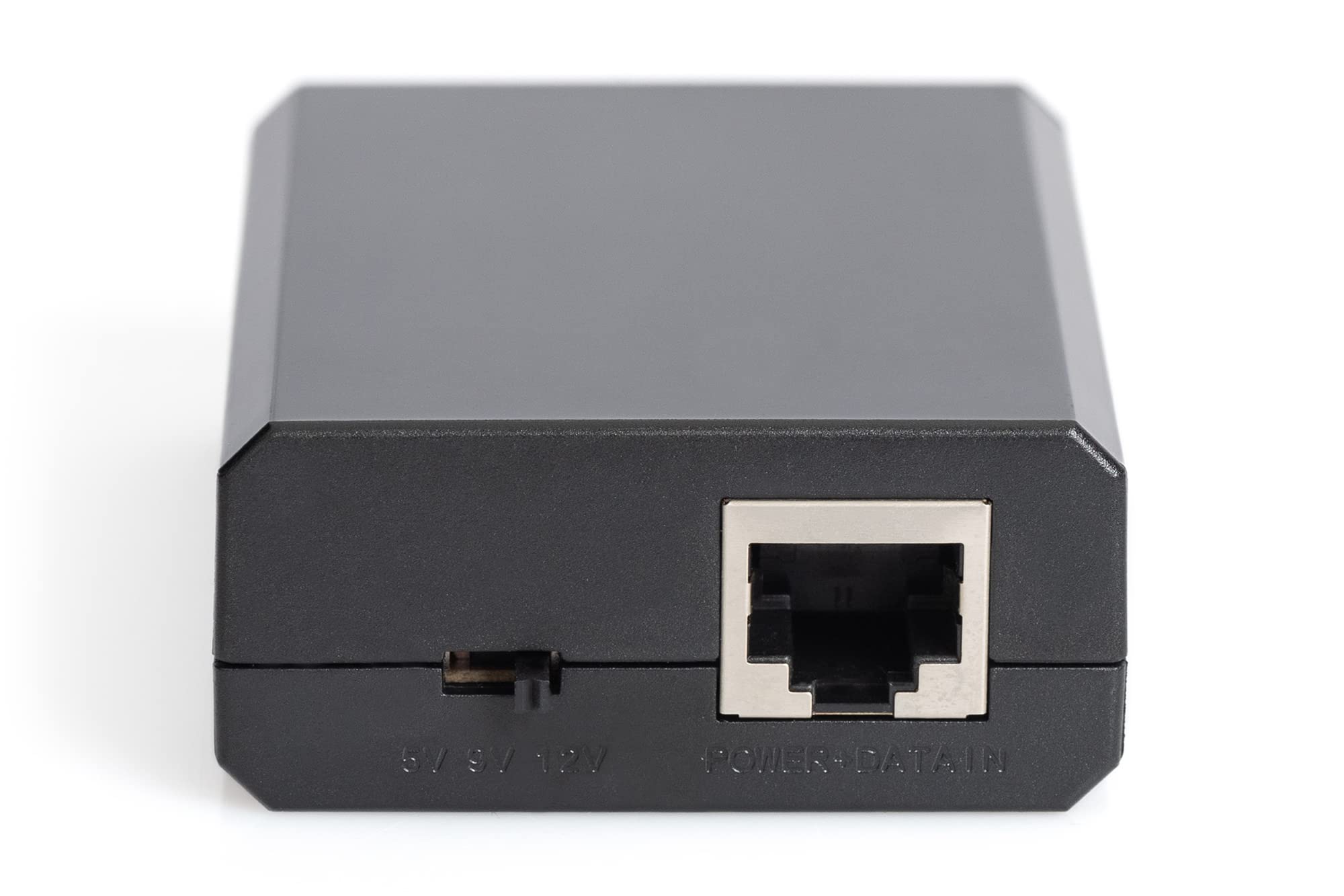 DIGITUS PoE+ Splitter - IEEE802.3at - Gigabit Ethernet - Tension de Sortie 5, 9, 12 Volt - DC 3.5mm Plug & Socket