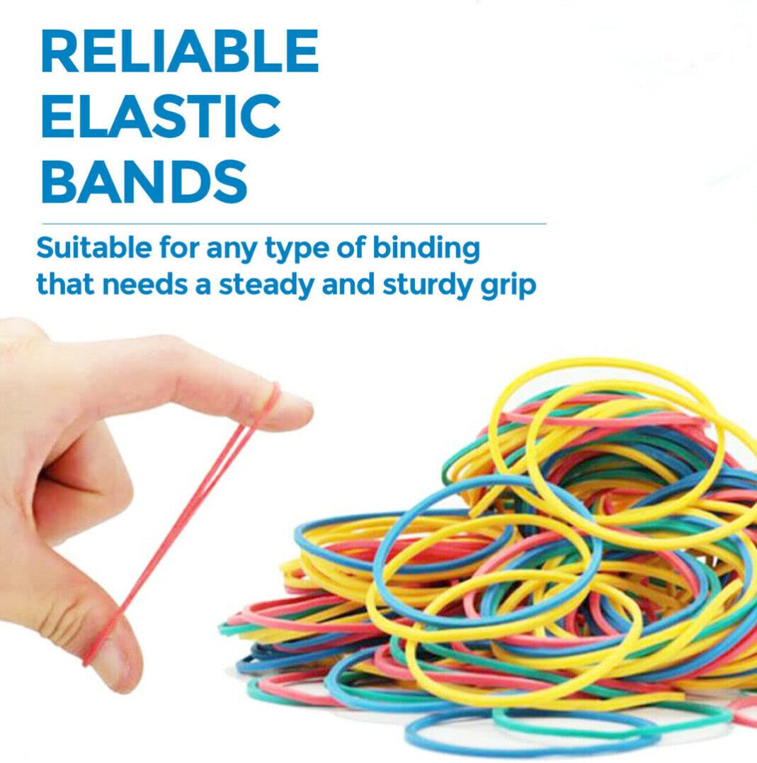 1bag/250g Elastic Rubber Bands For Office And Multiple E High Elasticity, 5.5cm Diameter P 31384435 Cat 6617