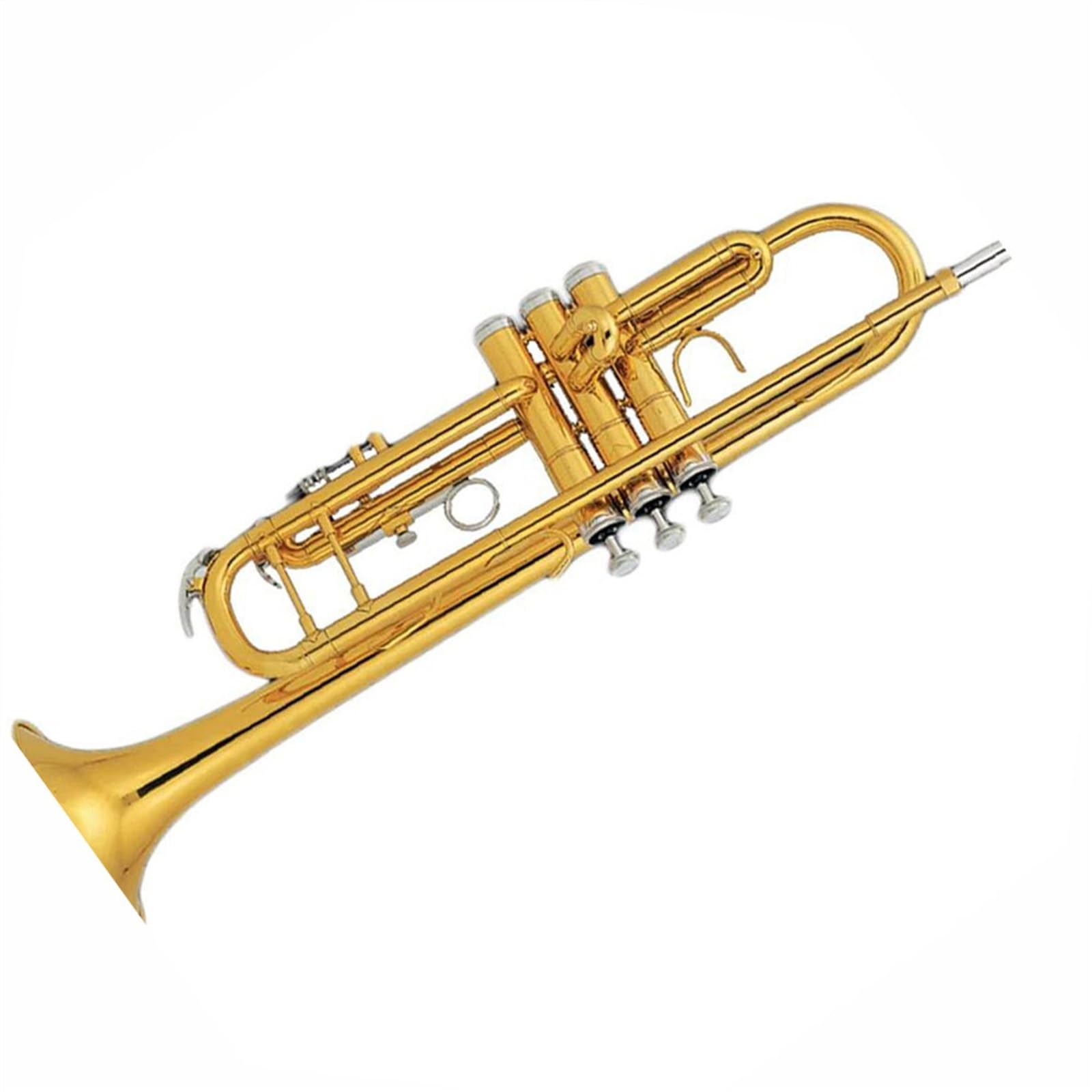 Amazon | スタンダード トランペット ゴールドラッカートーンBb