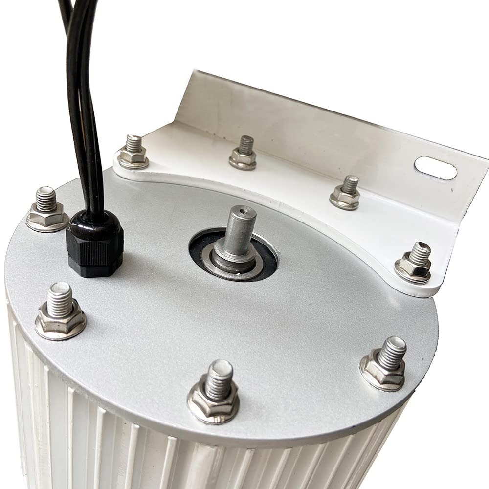 1KW ~ 10KW générateur d'éolienne à Aimant Permanent à Faible régime 10000W 48V 96V générateur d'énergie Libre énergie Alternative,Grande Durabilité(Without Base,220V_10KW)