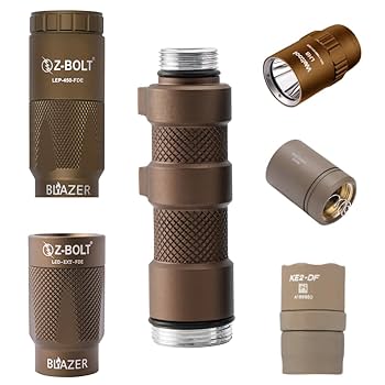 Amazon.co.jp: Z-BOLT 18650 Surefire KE2-DFライトヘッド用