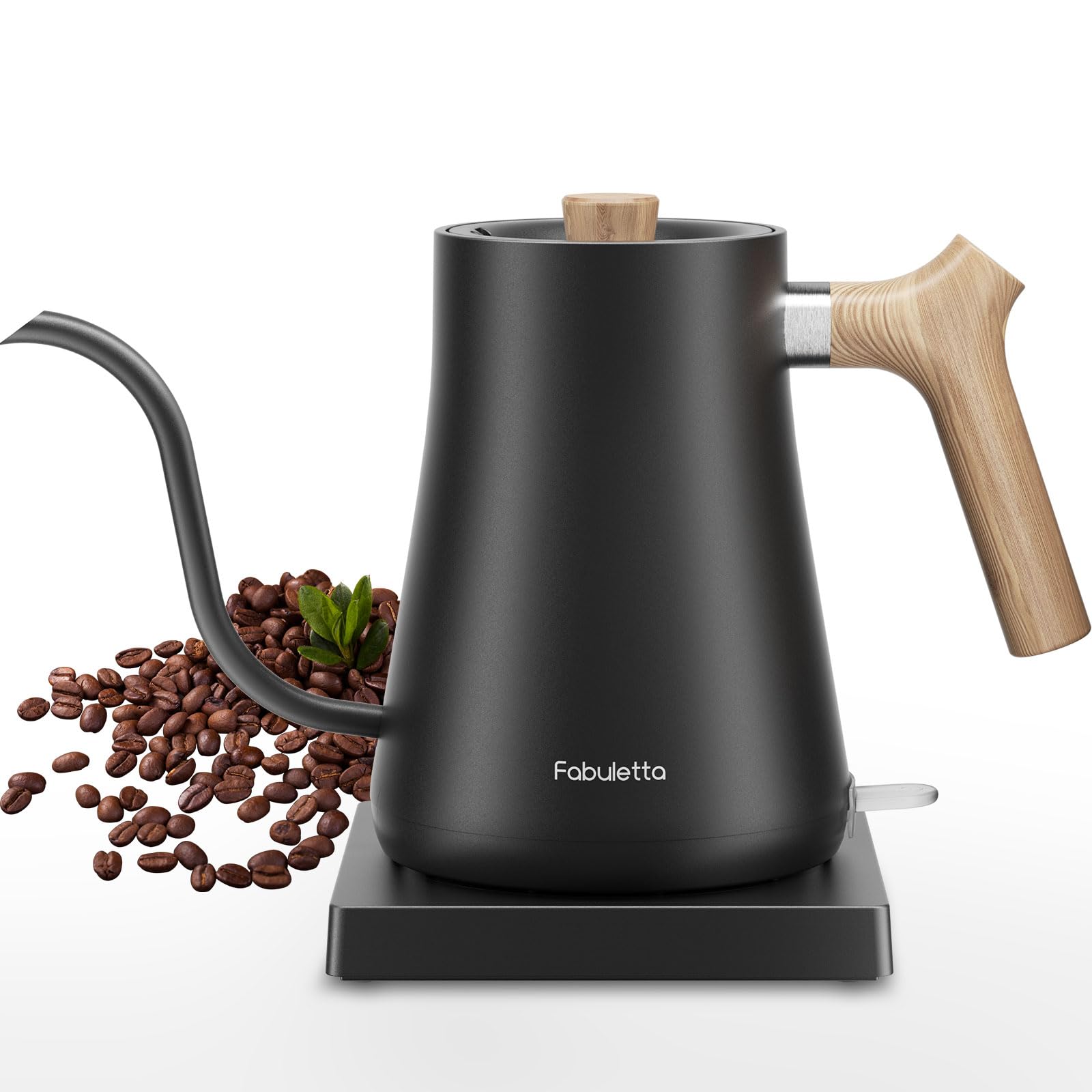 Fabuletta Gooseneck Electric Water Kettle Minutes Quick Heating