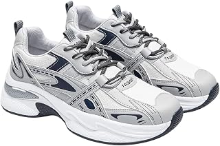 Women's Thick-Soled Fashionable and Comfortable Sneakers, Breathable Casual Shoes, Soft-Soled Running Shoes