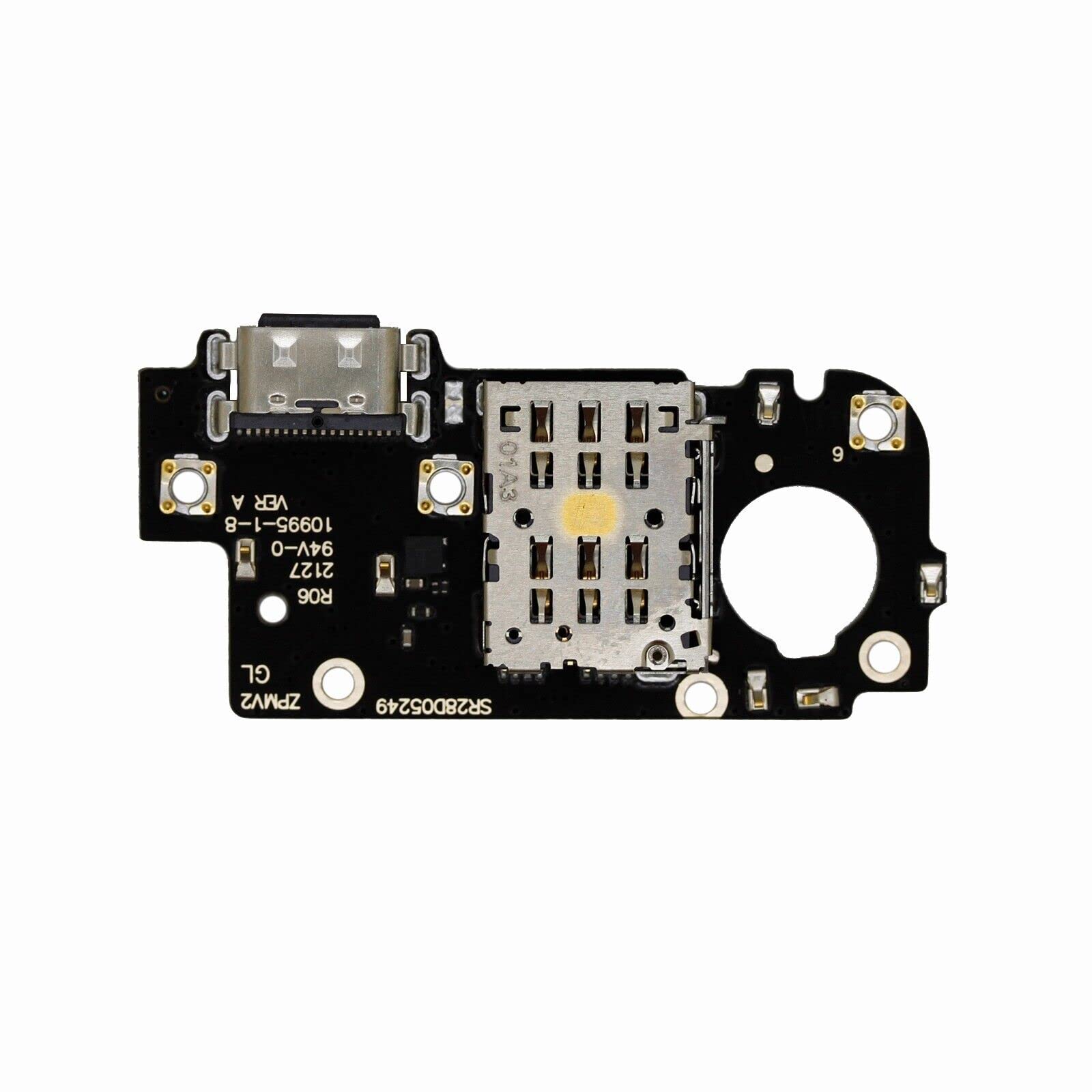 Ygpmoiki for Motorola Moto Edge 2021 XT2141 XT2141DL XT2141-1 XT2141-2 Type-C USB Dock Connector Charging Port Board Flex Replacement