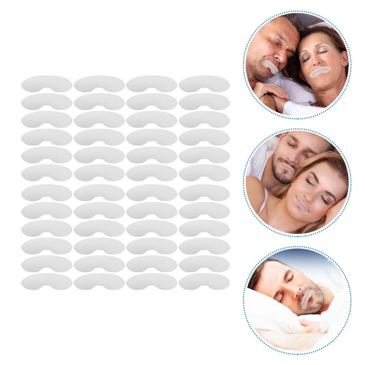 Healvian 540hojas Tiras Adhesivas Para La Boca Parches Antironquidos Desechables Cintas De Para La Respiración Nocturna y Ronquidos