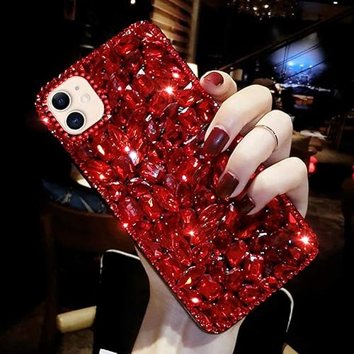 ikasus Funda para iPhone 11, iPhone 11 con diamantes, 3D hecha a mano con diamantes de imitación brillantes, funda de lujo con diamantes de disponible en Yaxa Colombia