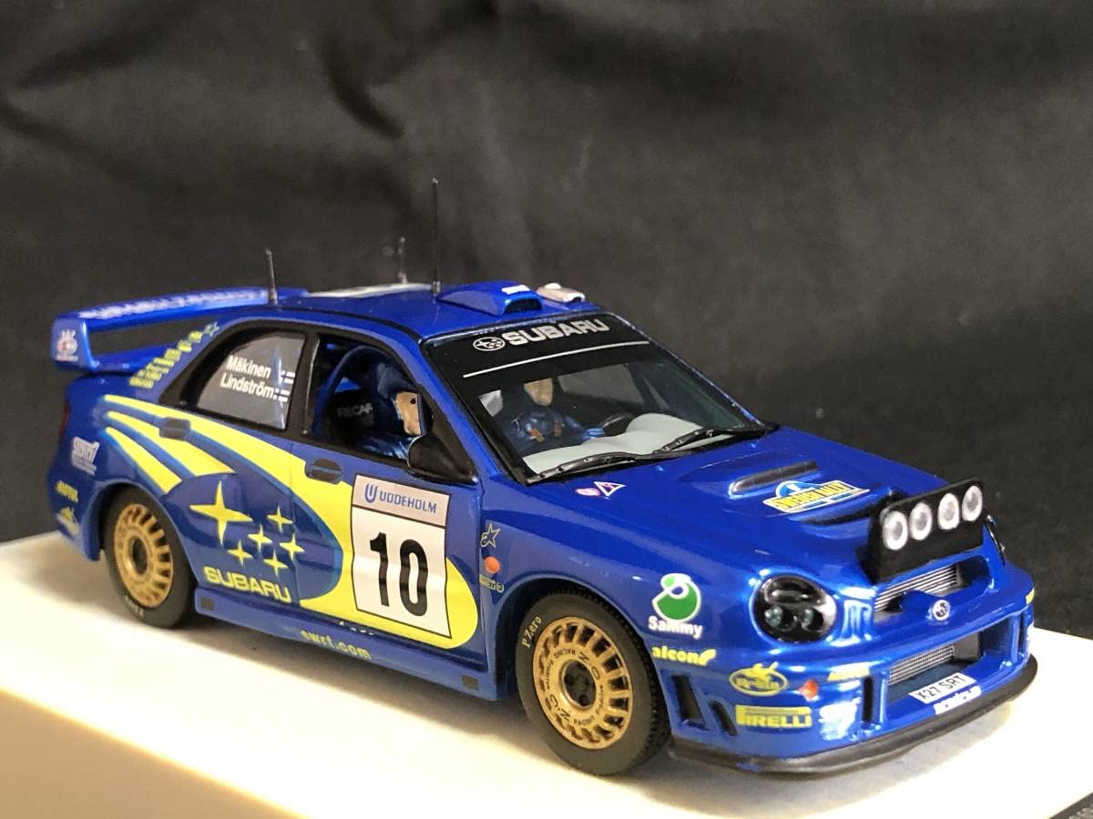 Amazon | Ixo 1/43 スバル インプレッサ ラリー・スウェーデン 2002