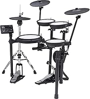 Vista 3 de Roland TD-07KVX Kit de batería electrónica V-Drums – Con platillo charleston flotante VH-10 y los mejores platillos – Audio Bluetooth y MIDI – 40