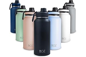 BOZ Stainless Steel XL Water Bottle - 1l