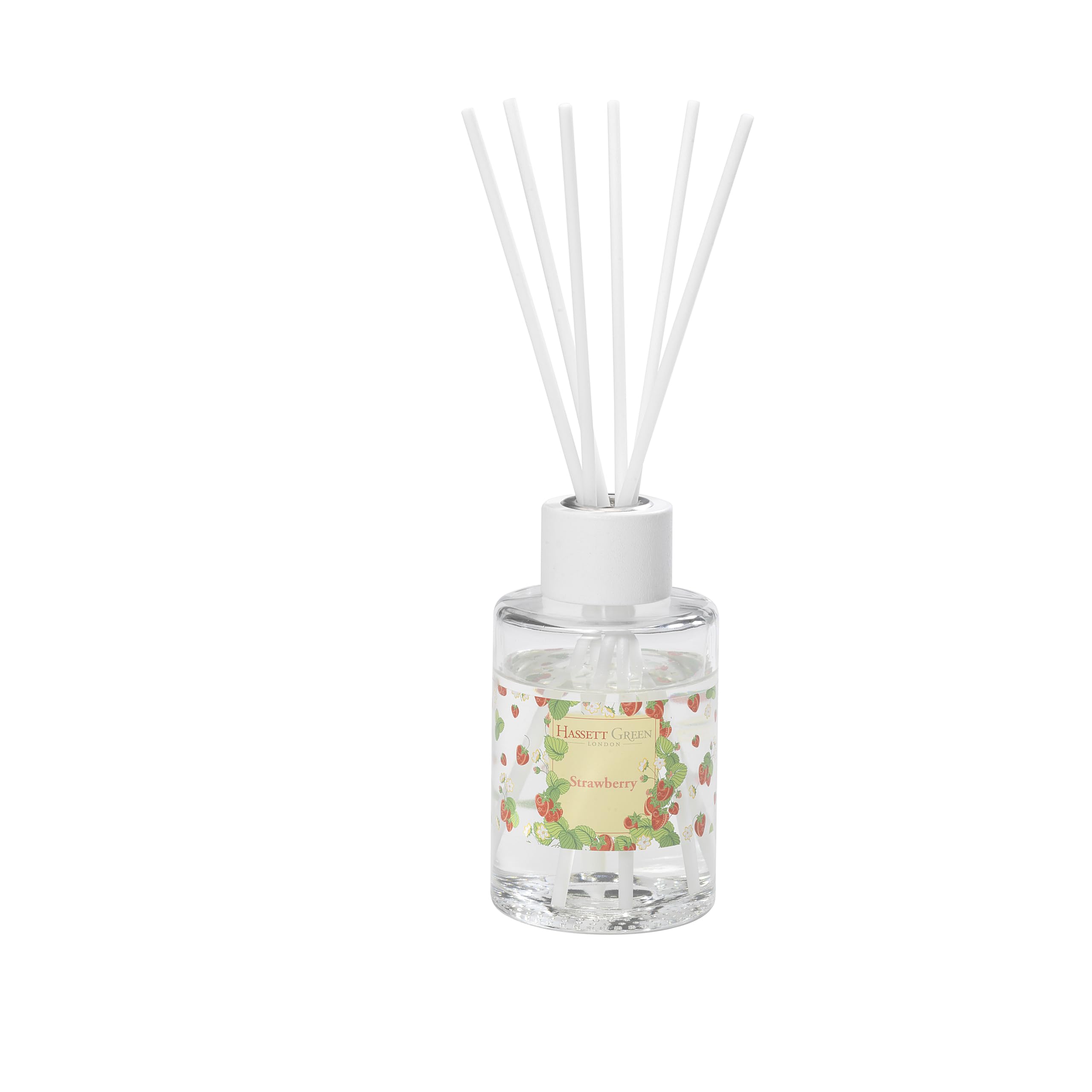 Hassett Green LondonStrawberryScented Fragrance Oil Reed Diffuser With 6 Thick Fibre SticksLarge Size 200Ml from B&Q