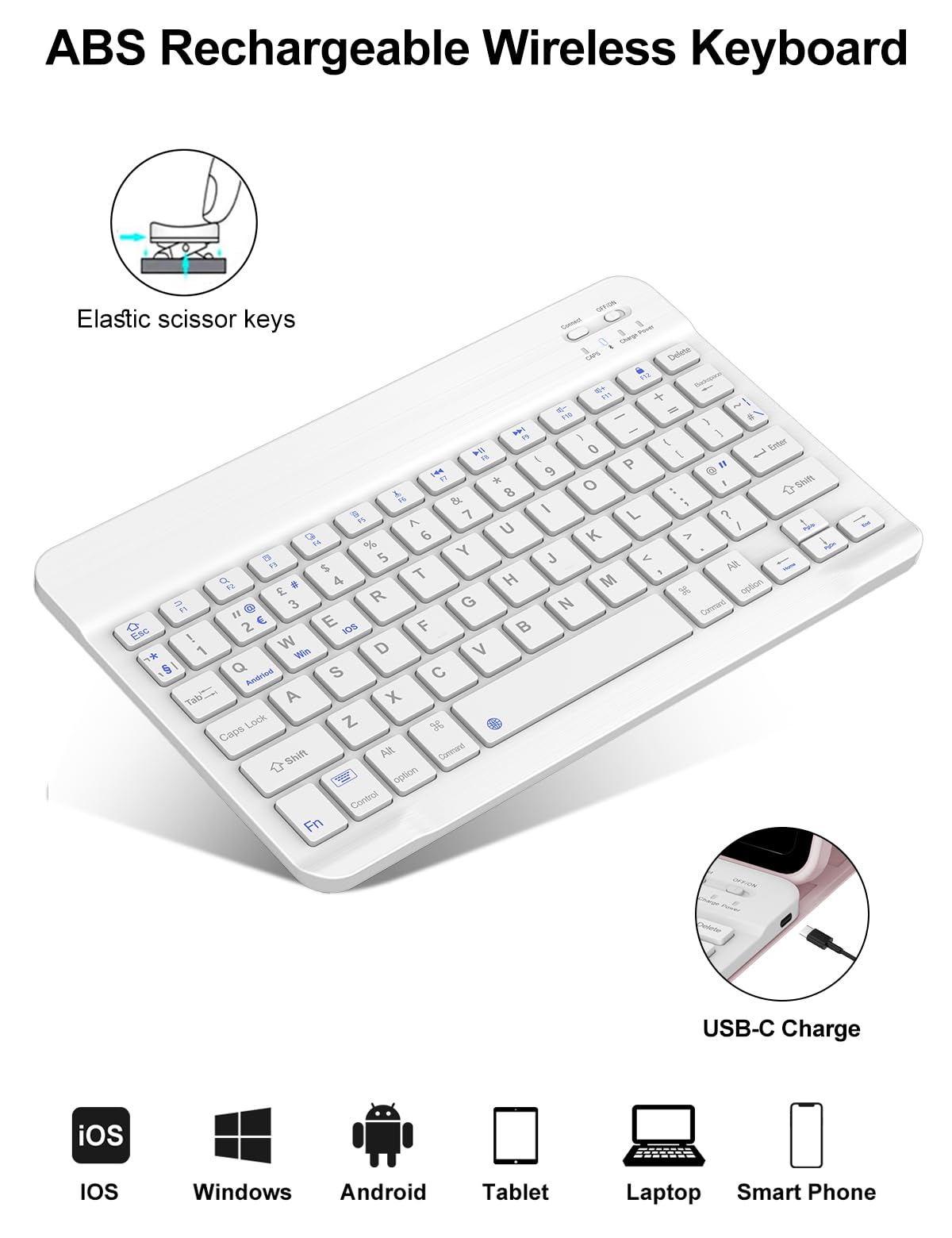 Xiaomi Pad 7 Pro & Keyboard White キーボード Xiaomi Pad 7/Pad7 Pro